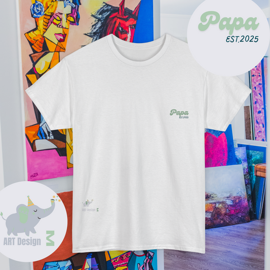 T-Shirt Art Design Papa 2025