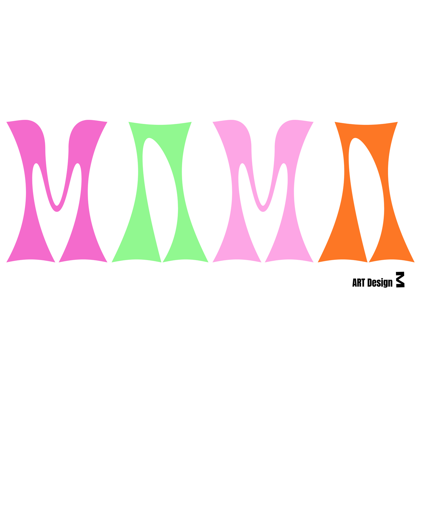 Becher Art Design Print Mama - personalisierbar