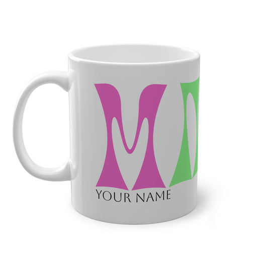 Becher Art Design Print Mama - personalisierbar