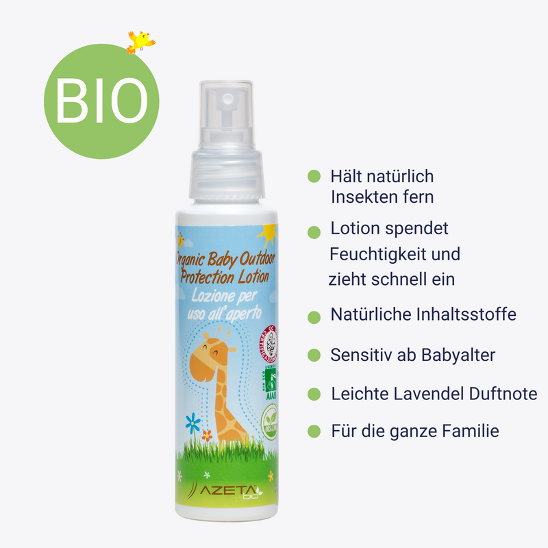 Natürliche Insektenlotion von La Luna – beruhigende und schützende Bio-Lotion für Babys