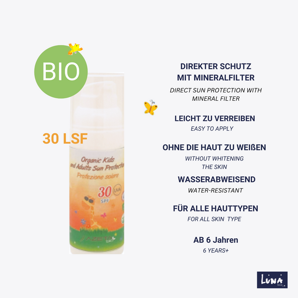 La Luna Bio Sonnencreme für Babys – mineralischer Sonnenschutz, sicher und sanft zur Baby Haut